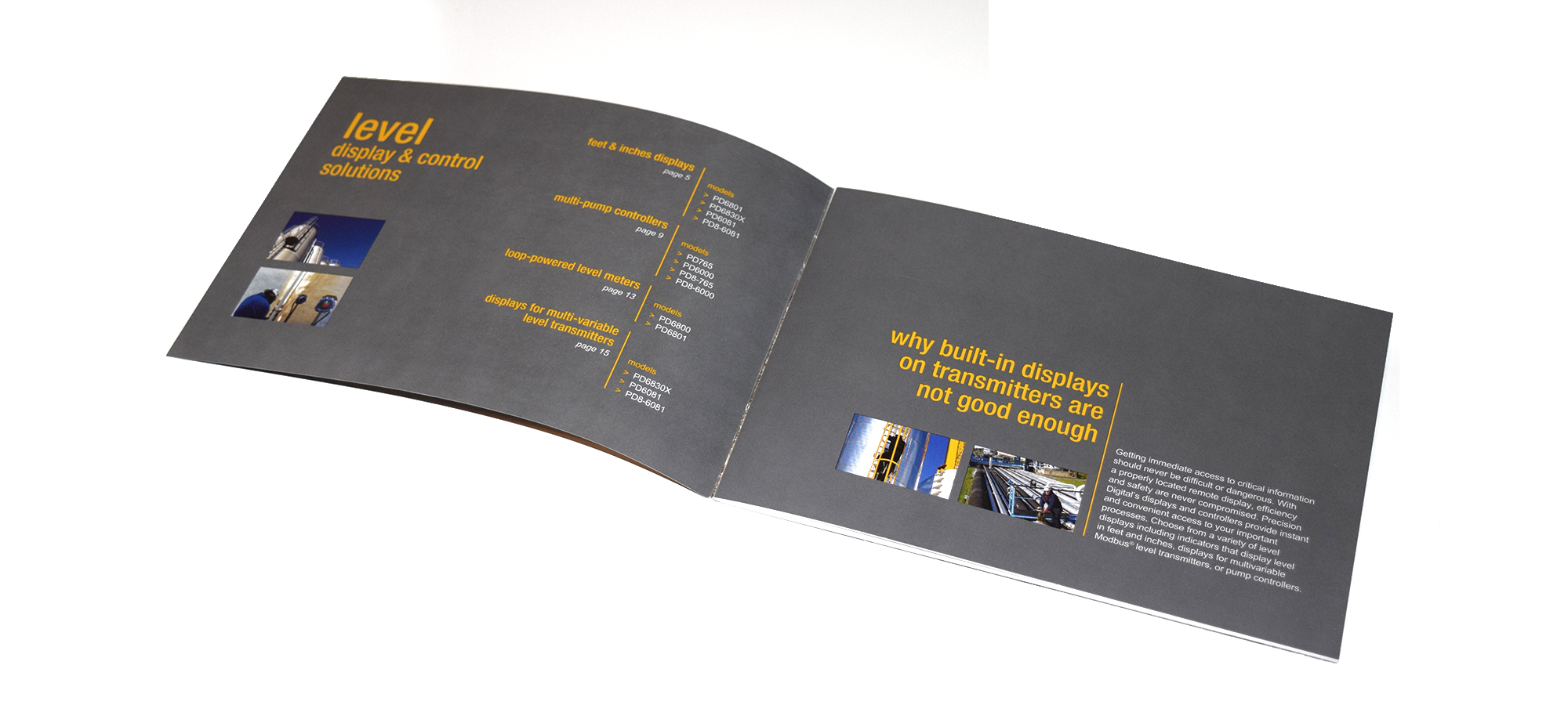 Modern Booklet Table of Contents Design