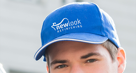 New Look Refinishing Logo Design